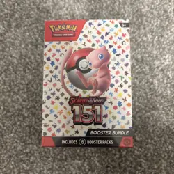 Pokemon TCG Scarlet and Violet 151 Booster Bundle 6 Packs Brand New Sealed - Image 1
