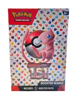Pokemon TCG Scarlet and Violet 151 Booster Bundle 6 Packs Brand New Sealed - Image 1