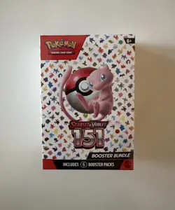 Pokemon TCG Scarlet and Violet 151 Booster Bundle 6 Packs Brand New Sealed - Image 1