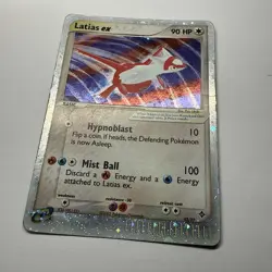 Latias EX 93/97 Ultra Rare Dragon Pokemon Card HP - Image 5
