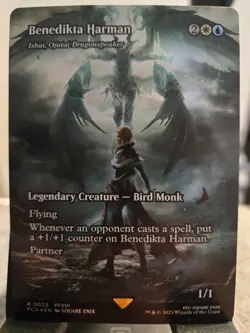 MTG Benedikta Harman - Ishai, Ojutai Dragonspeaker (Showcase) NM Foil - Image 1