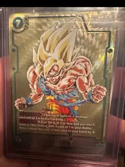 Bandai Manga Booster 01 Dragon Ball Super Card Game Son Goku - Image 1