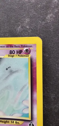 Pokemon Espeon TCG 1/75 Neo Discovery Unlimited Edition Holo Card - Image 5