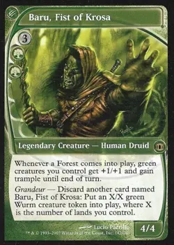 Baru, Fist of Krosa - Light Play MTG Futuresight - Image 1