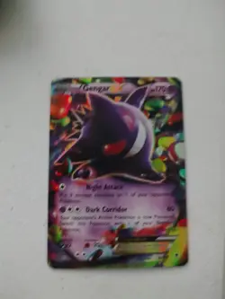 Gengar EX 34/119 - XY Phantom Forces Ultra Rare Holo Pokemon Card NEAR MINT/NM - Image 1