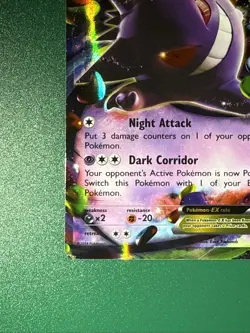 Gengar EX 34/119 - XY Phantom Forces Ultra Rare Holo Pokemon Card NM NEAR mint - Image 5