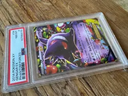 Gengar EX 34/119 Xy-Phantom Forces Holo Pokemon card PSA 8 Jelly Bean not Poncho - Image 4
