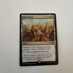 1x City of Brass Double Masters 2022 Regular Rare 321 NM x1 - Image 1