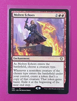 *Molten Echoes* -Commander: Innistrad Crimson Vow #148- NM Regular Rare- - Image 1
