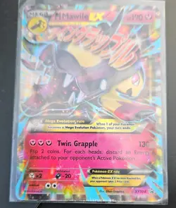 Pokemon TCG Mega Mawile EX XY104 2016 Promo Holo Card - Image 1