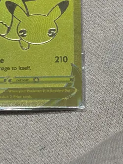 Pikachu v SWSH145 Sword & Shield Promo Card Near Mint Condition Sealed - Image 3