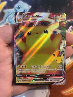 Pokemon TCG Pikachu VMAX Sword & Shield SWSH062 Holo Promo Promo - Image 2