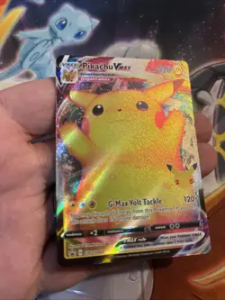 Pokemon TCG Pikachu VMAX Sword & Shield SWSH062 Holo Promo Promo - Image 3