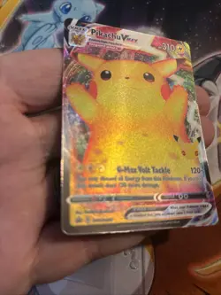 Pokemon TCG Pikachu VMAX Sword & Shield SWSH062 Holo Promo Promo - Image 5