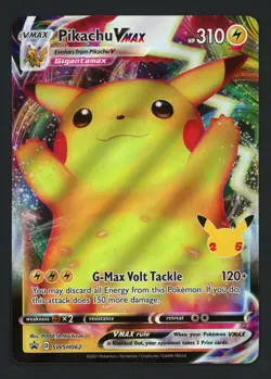 Pikachu VMAX SWSH062 Sword & Shield Promo Pokemon TCG - Image 1