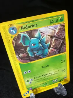 Nidorina 83/144 Skyridge Common Pokemon TCG Card NM Never Played - Image 2