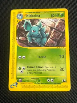 Nidorina (083/144) Skyridge - Vintage - LP/MP - Common - Regular - Pokemon TCG - Image 1