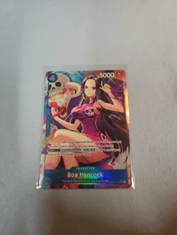 Boa Hancock Alternate Art Foil OP01-078 SR One Piece TCG Premium Booster ENG - Image 1