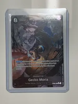 One Piece Gecko Moria Alt Art OP06-086 Wings of the Captain NM - Image 3