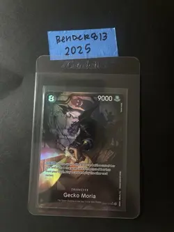 One Piece Gecko Moria OP06-086 SR ALT ART WINGS OF THE CAPTAIN English Unplayed - Image 1