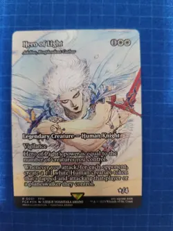 Hero of Light - Adeline, Resplendent Cathar (Showcase) -Foil Near Mint MTG - Image 1