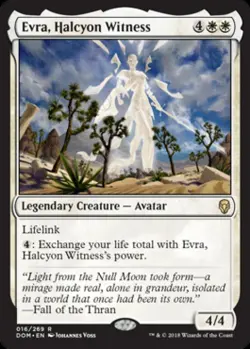 Evra, Halcyon Witness -Foil Near Mint MTG Dominaria - Image 1