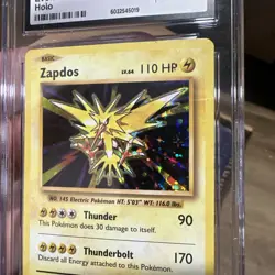 Pokemon CGC 10 GEM MINT Zapdos 42/108 XY Evolutions Holo Rare 2016 PSA - Image 4