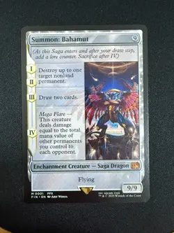 Summon: Bahamut - Final Fantasy (MTG) NM - Image 1