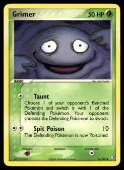 GRIMER 56/109 COMMON TEAM ROCKET RETURNS POKEMON - Image 1