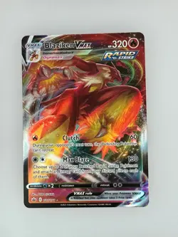 2021 Pokemon Chilling Reign Blaziken VMAX 021/198 NM - Image 1