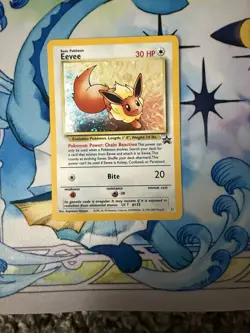 Eevee 11/53 WOTC Promo Holo Pokemon TCG Lightly Played LP Vintage - Image 1