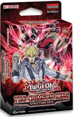 Yu-Gi-Oh! The Crimson King Structure Deck 1st Edition English Factory Sealed - Image 1