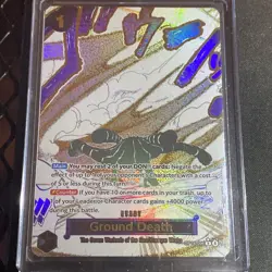 Ground Death (Alternate Art) OP14-096 The Azure Sea's Seven Foil - Image 1
