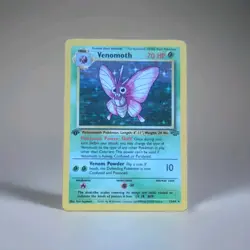 Venomoth 13/64 1st Edition Jungle Holo Rare - Pokemon TCG - Image 1
