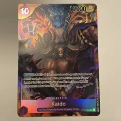 Kaido OP01-094 SR Alt Art One Piece Card Game- Romance Dawn - English - Image 1