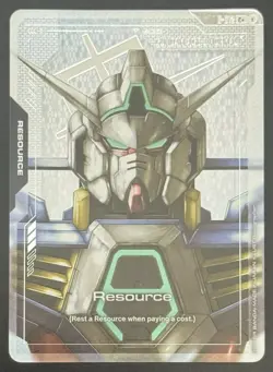 Gundam TCG Card Game Dual Impact Foil Resource GD02 C+ R-012 Gundam AGE-1 Normal - Image 1