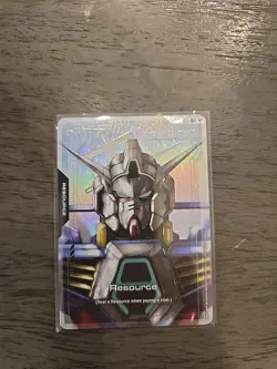 Gundam TCG Card Game Dual Impact Foil Resource GD02 C+ R-012 Gundam AGE-1 Normal - Image 1