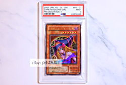 Yugioh / P4-01 / Dark Magician Girl / Ultra Rare / PSA 9 - Image 1