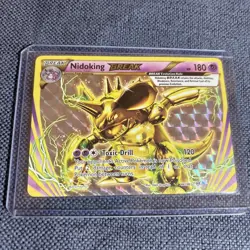 Pokemon TCG Evolutions Holo Card Nidoking Break 46/108 - Image 1