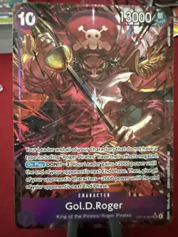 Gol.D.Roger (064) (Alternate Art) OP13-064 Carrying On His Will Foil - Image 1