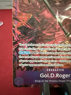 Gol.D.Roger (064) (Alternate Art) OP13-064 Carrying On His Will Foil - Image 5