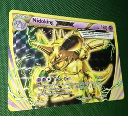 Pokemon Card TCG - Nidoking BREAK 46/108 Ultra Rare XY Evolutions NM - Image 2