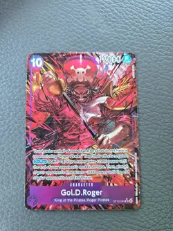 Gol.D.Roger (064) (Alternate Art) OP13-064 Carrying On His Will Foil - Image 1