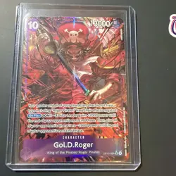 One Piece Carrying On His Will Gol D Roger OP13-064 Alternate Alt Art NM - Image 1