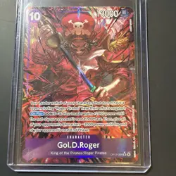 One Piece Carrying On His Will Gol D Roger OP13-064 Alternate Alt Art NM - Image 3