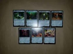 MTG Fallout Set of 7 Agility Charisma Endurance Intelligence Luck Etc Bobblehead - Image 2