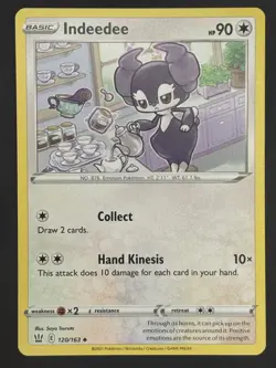 INDEEDEE BATTLE STYLES COLLECTION POKEMON CARDS 120/163 - Image 1