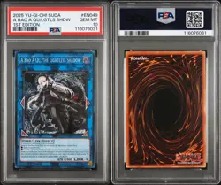 2025 YU-GI-OH! SUDA-SUPREME DARKNESS A BAO A QU, THE LIGHTLESS SHADOW PSA 10 - Image 3
