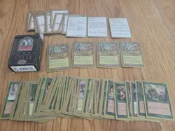 World Championship, Matt Linde, Full Deck, 4 Gaea's Cradle, Great Condition. - Image 1