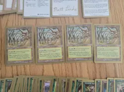 World Championship, Matt Linde, Full Deck, 4 Gaea's Cradle, Great Condition. - Image 2